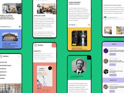 Matrice, site et charte graphique