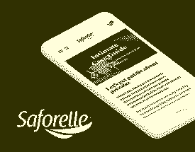 Saforelle, brandbook et email transactionnels